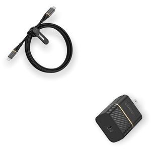 OtterBox Wall Charger and Lightning to USB-C Cable Bundle